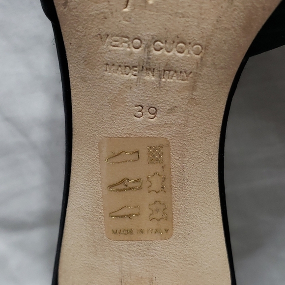 Giuseppe Zanotti satin low heel slide with bow - Picture 8 of 10